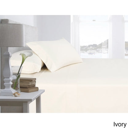 Set di lenzuola con tasche extra profonde in cotone egiziano a 600 fili