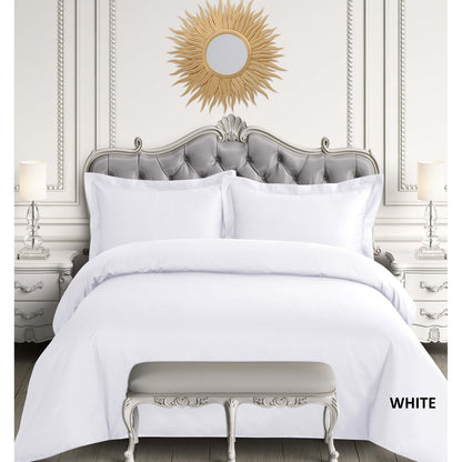 Set copripiumino oversize in raso di cotone egiziano a 600 fili