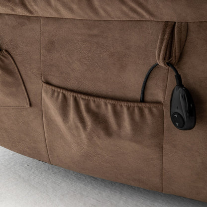 Poltrona reclinabile elettrica con massaggio e riscaldamento