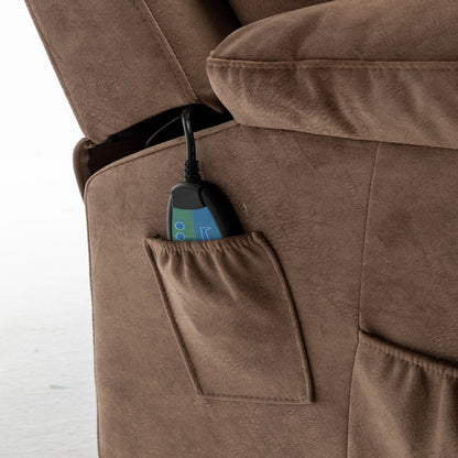 Poltrona reclinabile elettrica con massaggio e riscaldamento