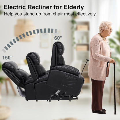 Poltrona reclinabile elettrica, poltrona reclinabile elettrica con tessuto impermeabile