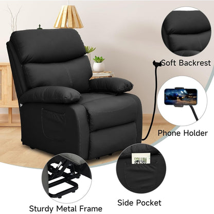 Poltrona reclinabile elettrica, poltrona reclinabile elettrica con tessuto impermeabile