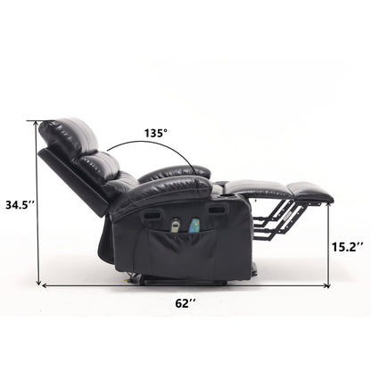 Poltrona reclinabile elettrica per anziani