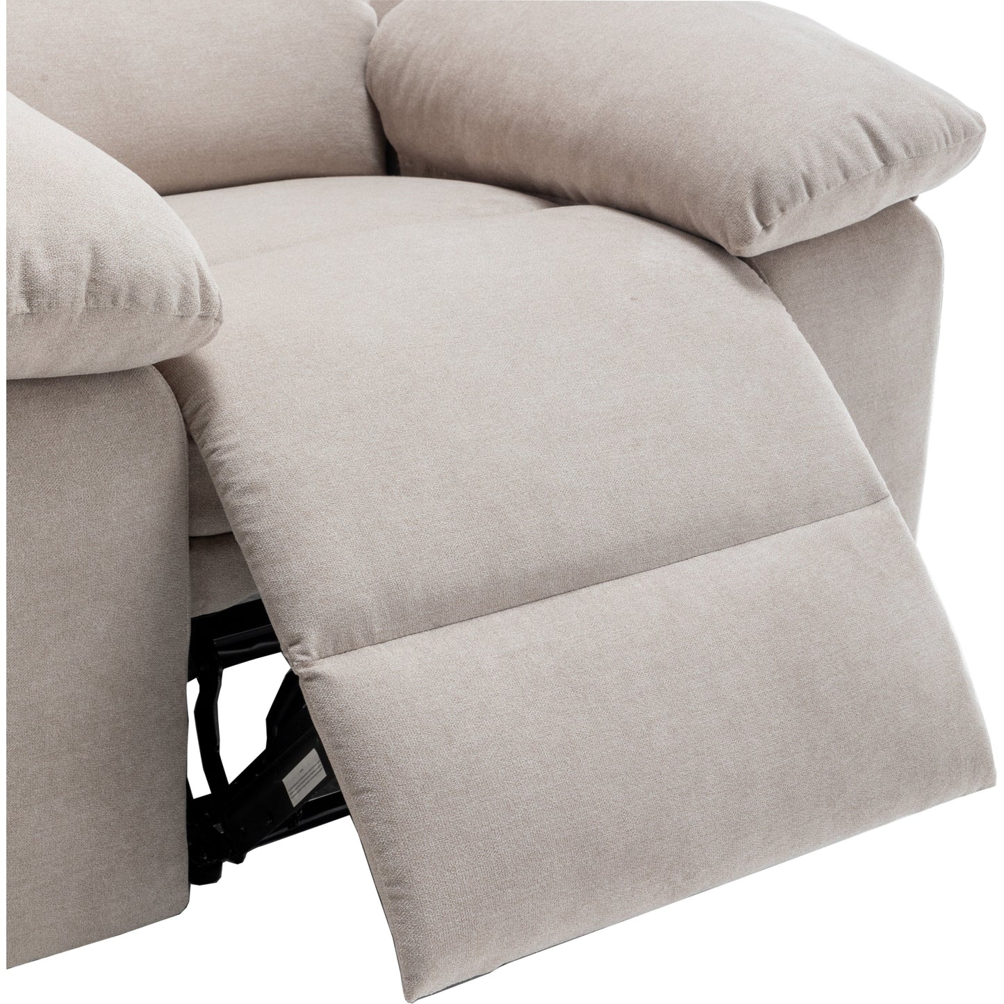 Poltrona reclinabile elettrica con massaggio, riscaldamento lombare e struttura in acciaio