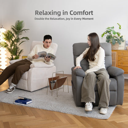 Poltrona reclinabile girevole elettrica