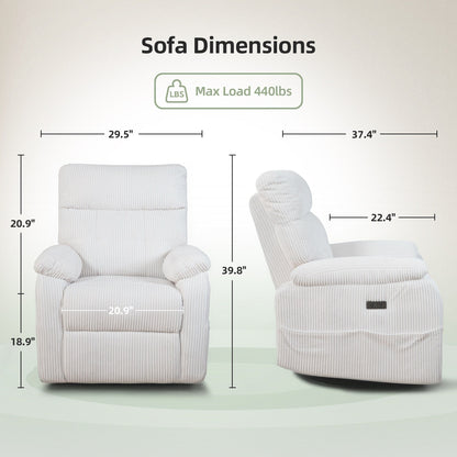 Poltrona reclinabile elettrica a gravità zero