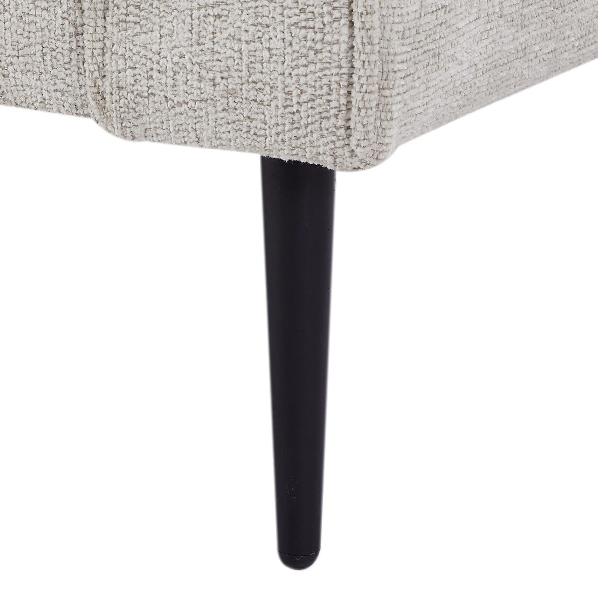 Divano Chesterfield imbottito in stile moderno di metà secolo con superficie in tessuto high-tech per il soggiorno