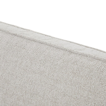 Divano Chesterfield imbottito in stile moderno di metà secolo con superficie in tessuto high-tech per il soggiorno