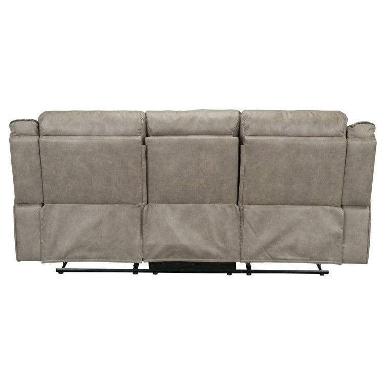 Divano reclinabile manuale Roundhill Furniture Elkton con consolle portaoggetti