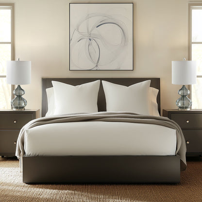 Lampada da tavolo in vetro curvato Ellipse Gourd, set da 2