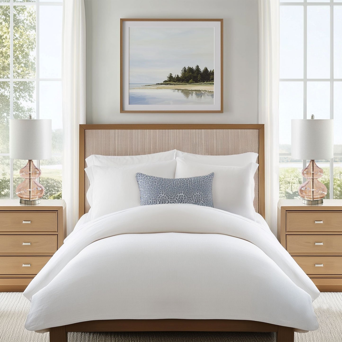 Lampada da tavolo in vetro curvato Ellipse Gourd, set da 2