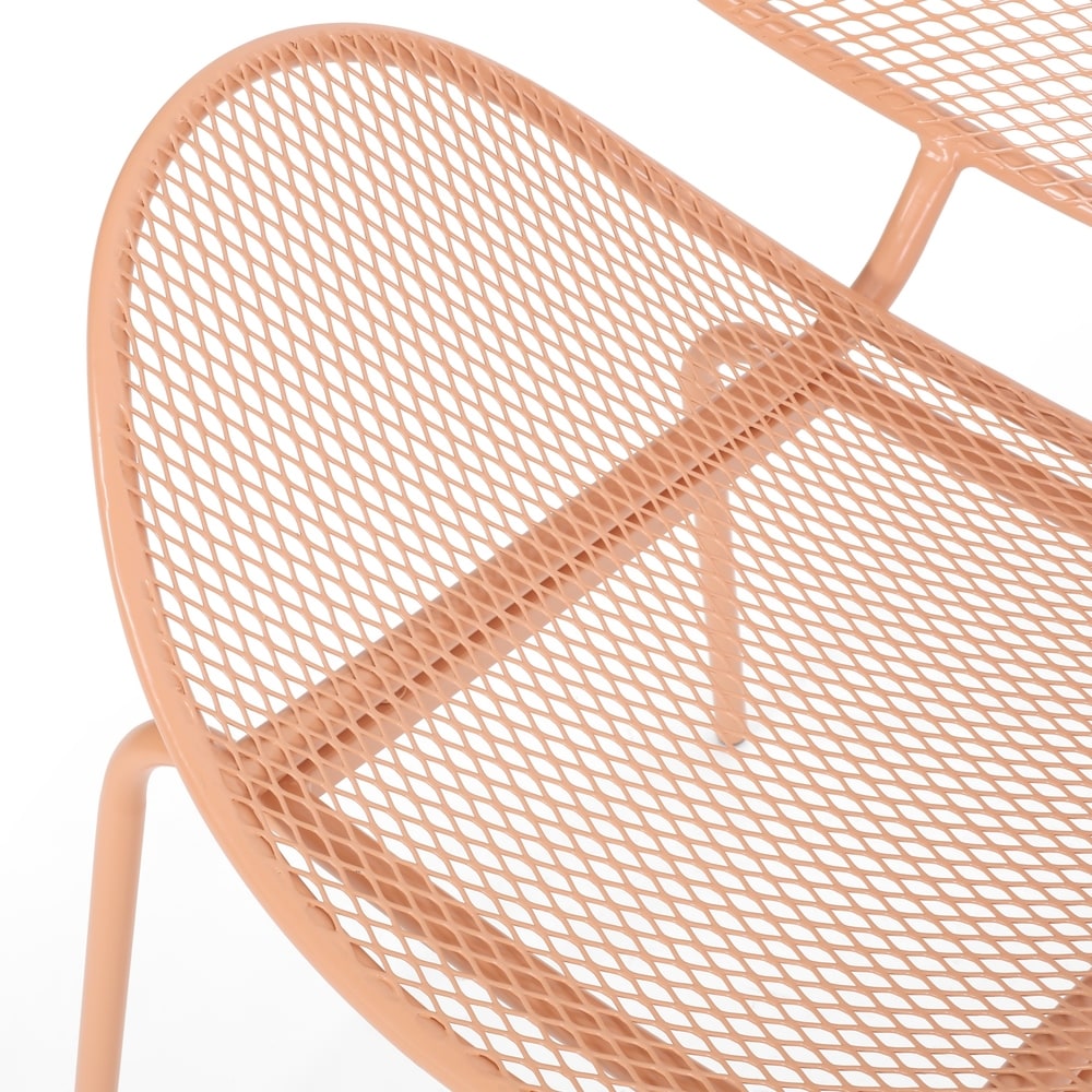 Set da salotto moderno da esterno a 2 posti Elloree di Christopher Knight Home