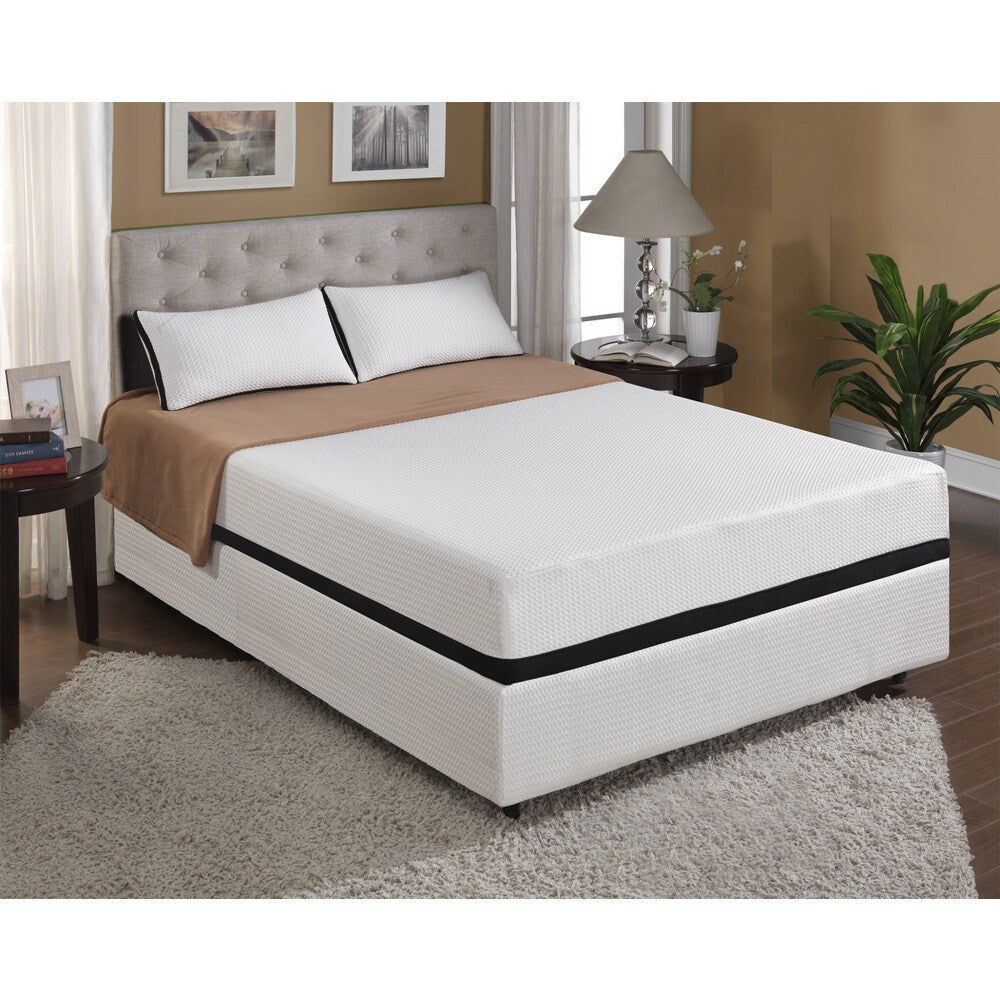 Materasso in memory foam gel Cool Jewel Moonlight da 10 pollici Queen-size