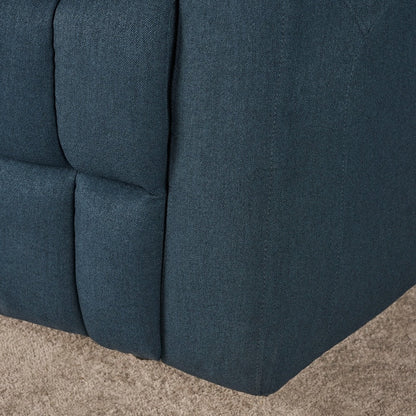 Poltrona reclinabile elettrica in tessuto Emersyn con braccioli e cavo USB di Christopher Knight Home