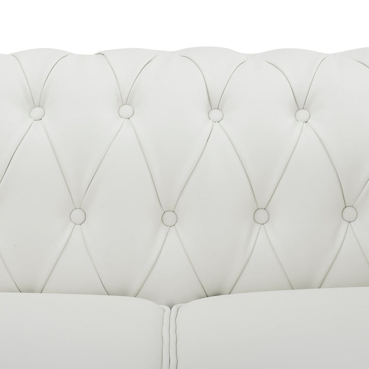 Divano Chesterfield Elegance, comfort lussuoso per soggiorni accoglienti, divano moderno di metà secolo, Elegance, divano a 3 posti