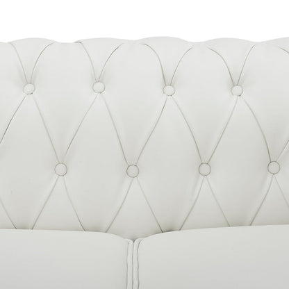 Divano Chesterfield Elegance, comfort lussuoso per soggiorni accoglienti, divano moderno di metà secolo, Elegance, divano a 3 posti