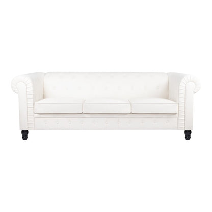 Divano Chesterfield Elegance, comfort lussuoso per soggiorni accoglienti, divano moderno di metà secolo, Elegance, divano a 3 posti