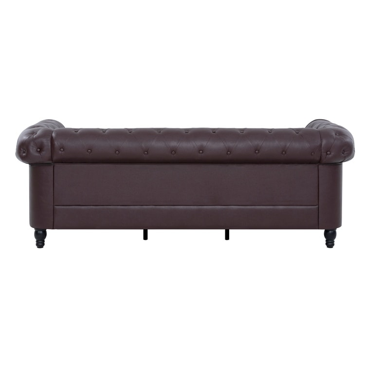 Divano Chesterfield Elegance, comfort lussuoso per soggiorni accoglienti, divano moderno di metà secolo, Elegance, divano a 3 posti