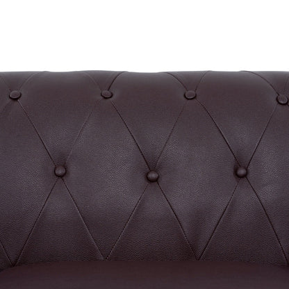 Divano Chesterfield Elegance, comfort lussuoso per soggiorni accoglienti, divano moderno di metà secolo, Elegance, divano a 3 posti