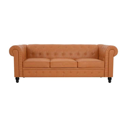 Divano Chesterfield Elegance, comfort lussuoso per soggiorni accoglienti, divano moderno di metà secolo, Elegance, divano a 3 posti
