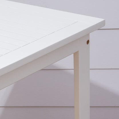 Set da pranzo con tavolo e sedie da bar in legno Emilio