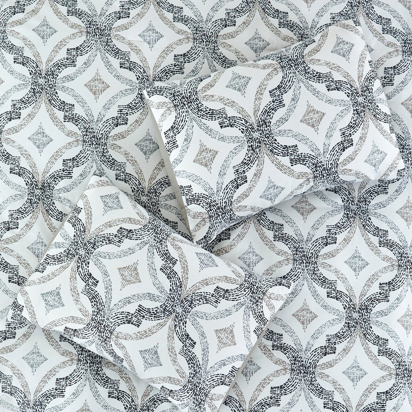 Modern Threads Completo Letto Stampato Capri 8 Pezzi