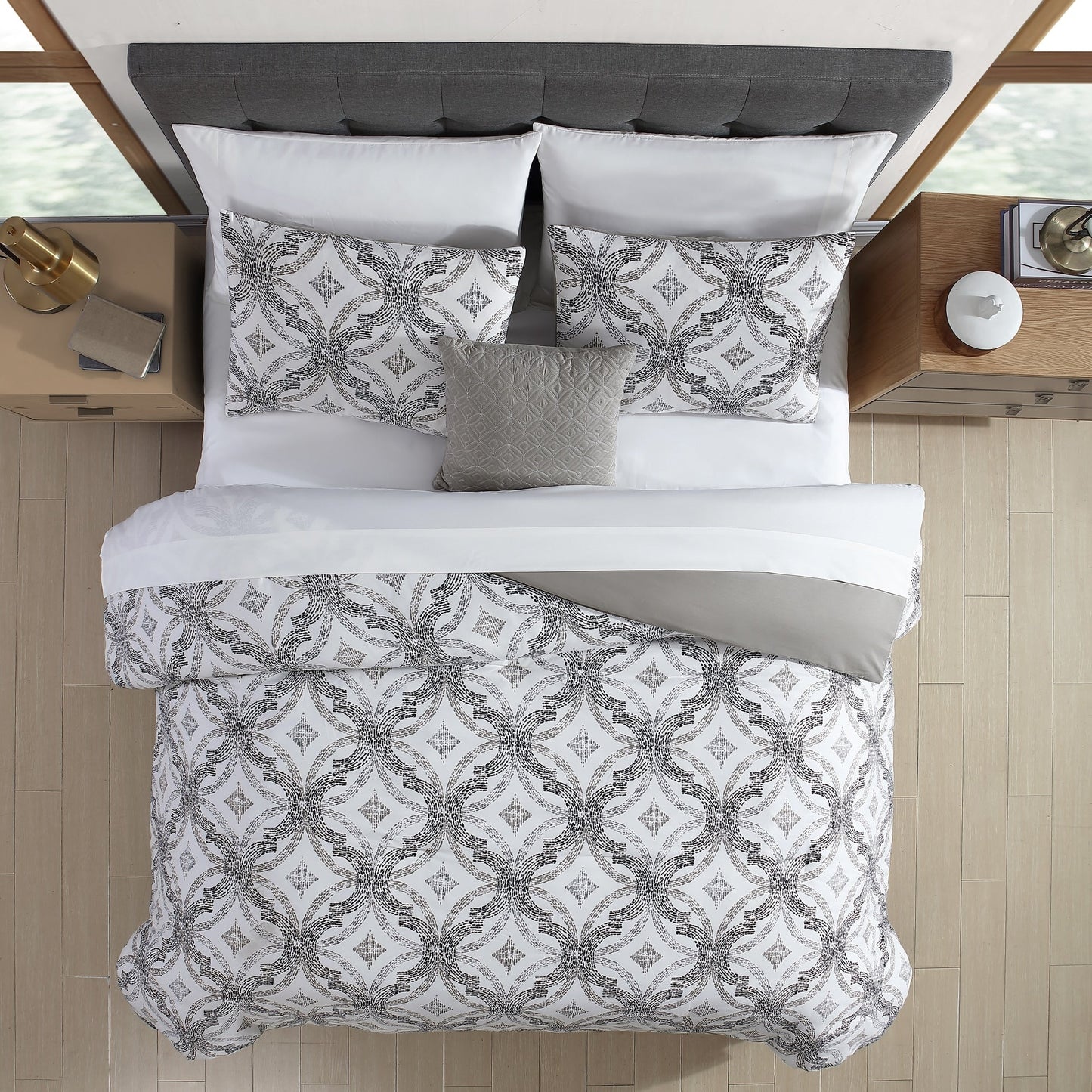 Modern Threads Completo Letto Stampato Capri 8 Pezzi