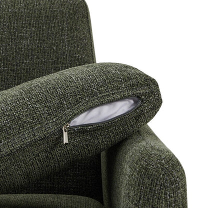 Divano Erin Mid-Century Modern in tessuto