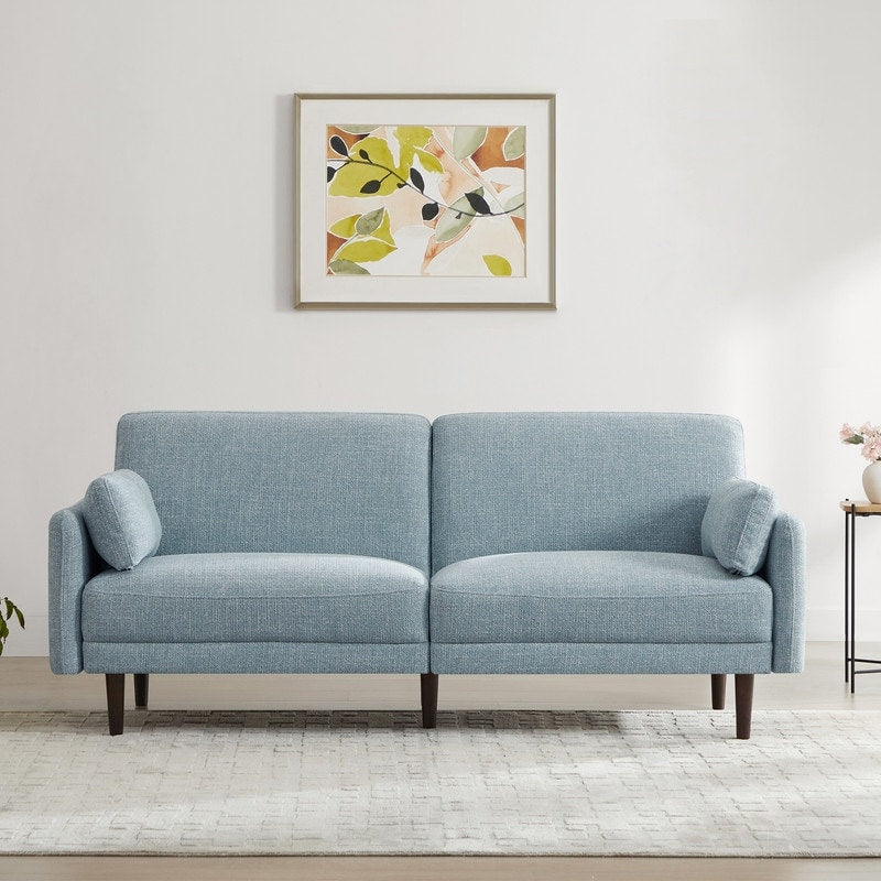 Divano Erin Mid-Century Modern in tessuto