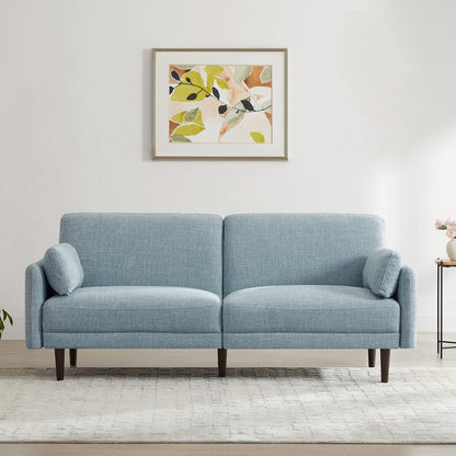 Divano Erin Mid-Century Modern in tessuto