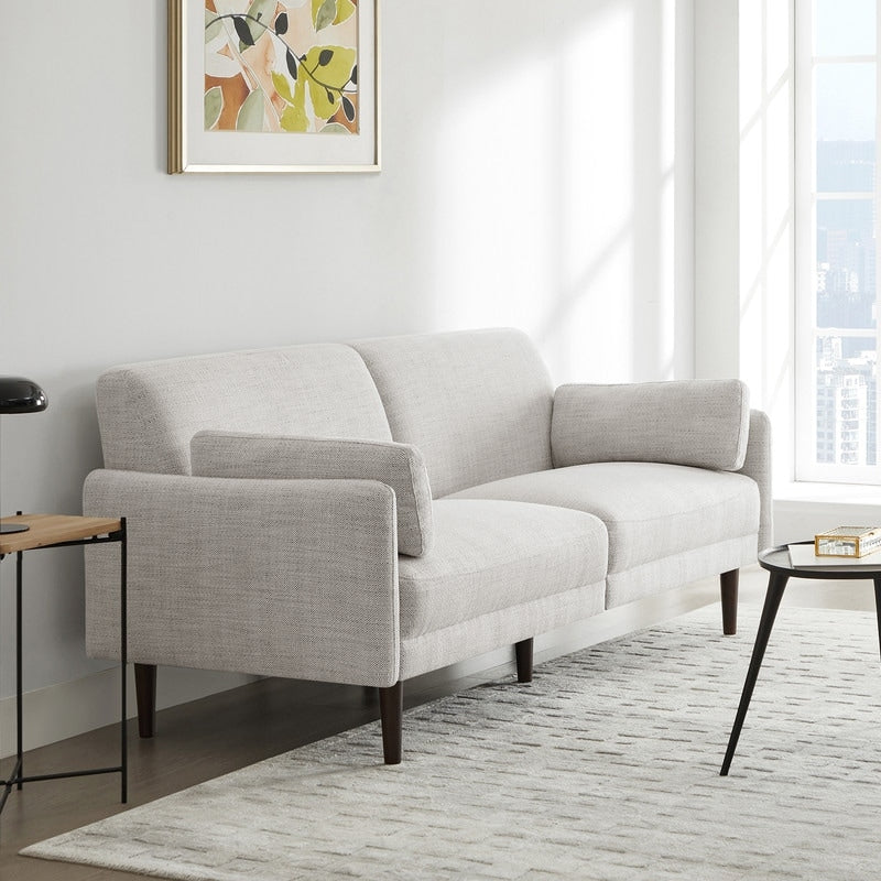 Divano Erin Mid-Century Modern in tessuto