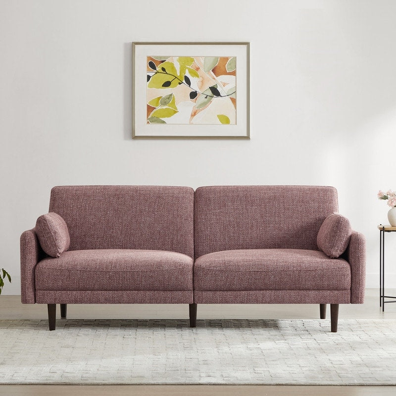 Divano Erin Mid-Century Modern in tessuto