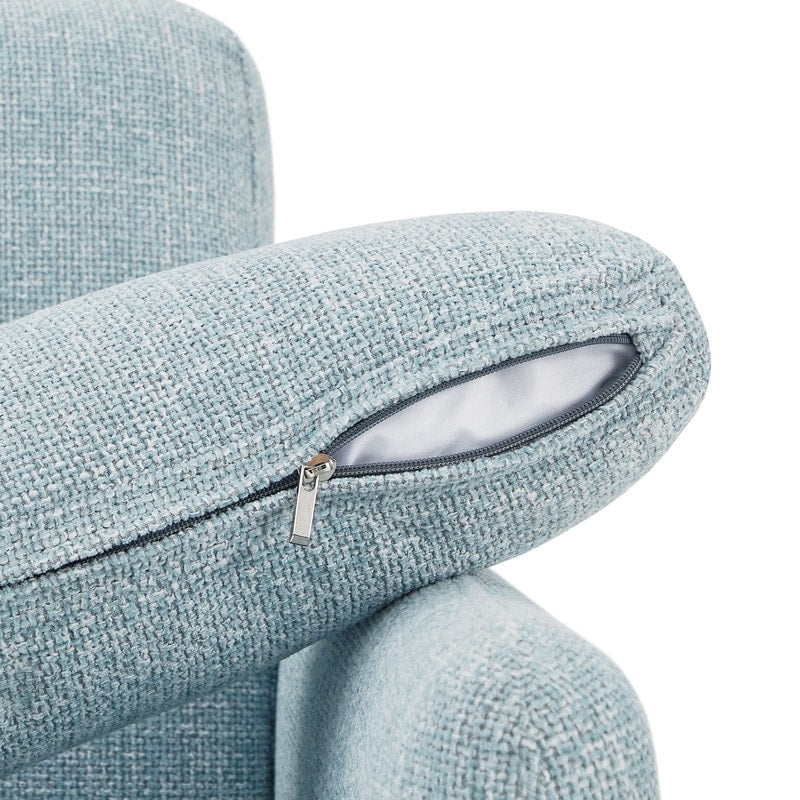 Divano Erin Mid-Century Modern in tessuto