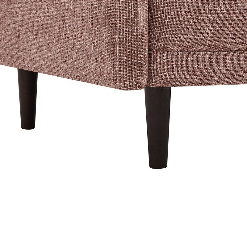 Divano Erin Mid-Century Modern in tessuto