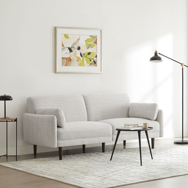 Divano Erin Mid-Century Modern in tessuto