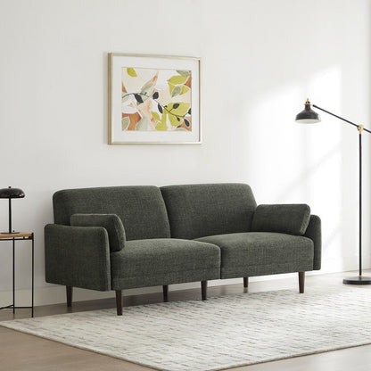 Divano Erin Mid-Century Modern in tessuto