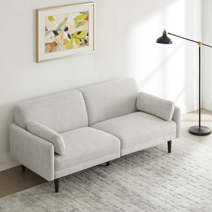 Divano Erin Mid-Century Modern in tessuto