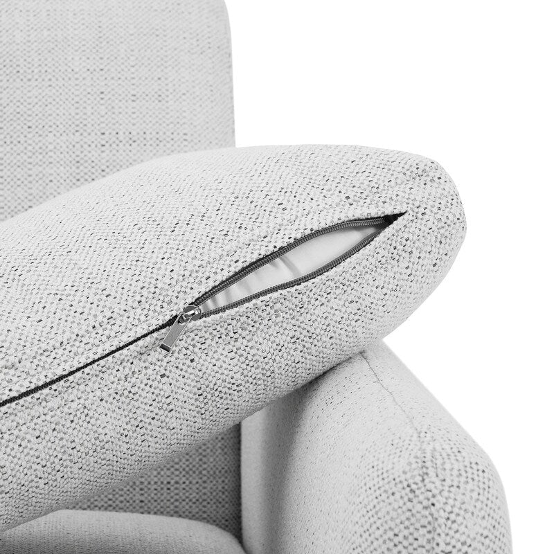 Divano Erin Mid-Century Modern in tessuto