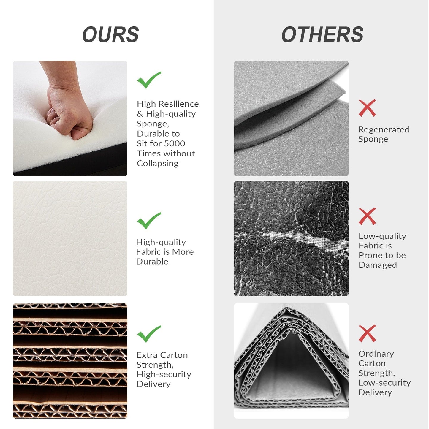 Poltrona reclinabile girevole a dondolo manuale in similpelle moderna Esteban con schienale ad alette