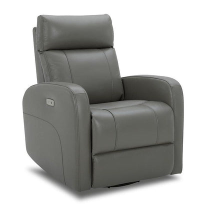Poltrona reclinabile a dondolo girevole Rowan Power Swivel Glider