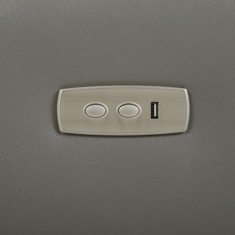 Poltrona reclinabile a dondolo girevole Rowan Power Swivel Glider