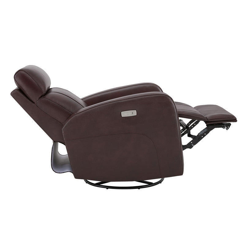 Poltrona reclinabile a dondolo girevole Rowan Power Swivel Glider
