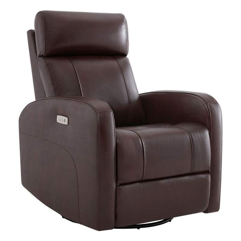 Poltrona reclinabile a dondolo girevole Rowan Power Swivel Glider