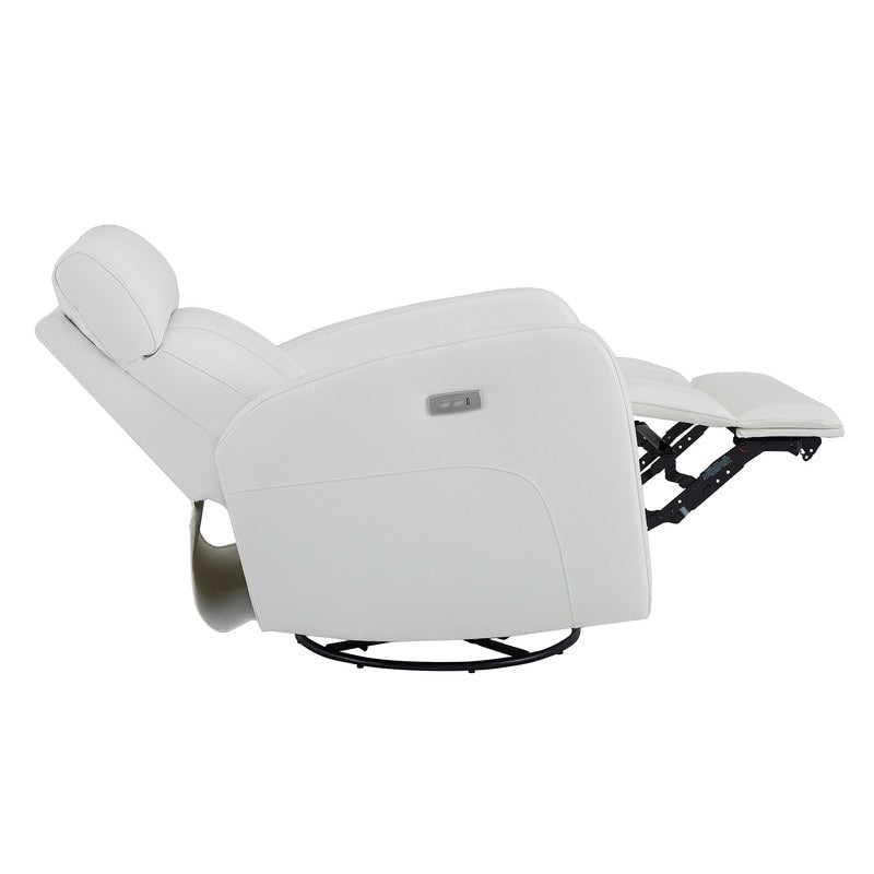 Poltrona reclinabile a dondolo girevole Rowan Power Swivel Glider