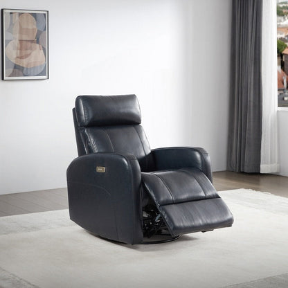 Poltrona reclinabile a dondolo girevole Rowan Power Swivel Glider