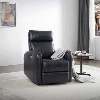 Poltrona reclinabile a dondolo girevole Rowan Power Swivel Glider