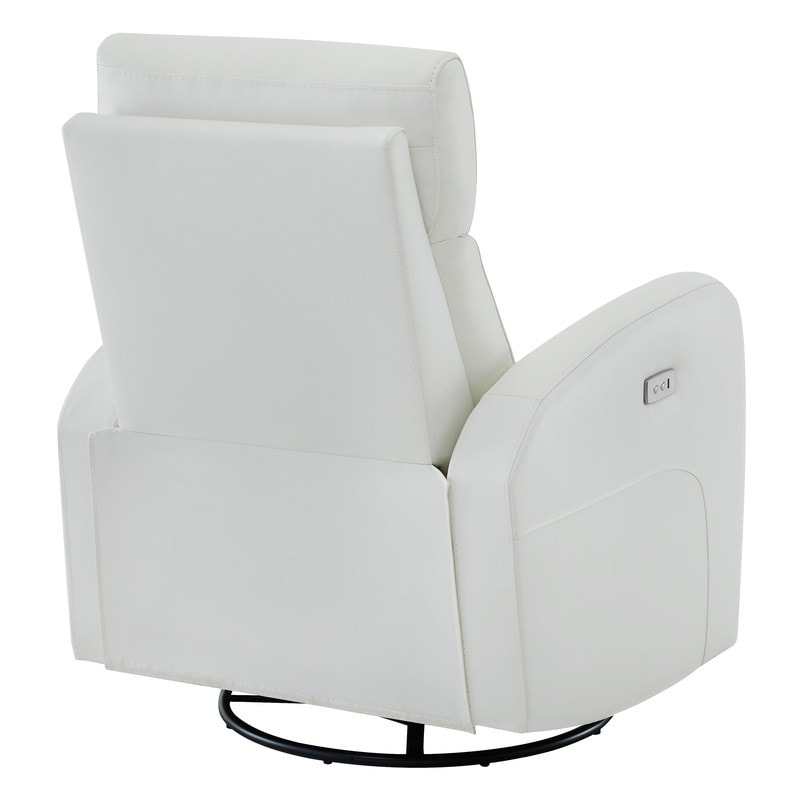 Poltrona reclinabile a dondolo girevole Rowan Power Swivel Glider