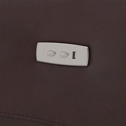 Poltrona reclinabile a dondolo girevole Rowan Power Swivel Glider