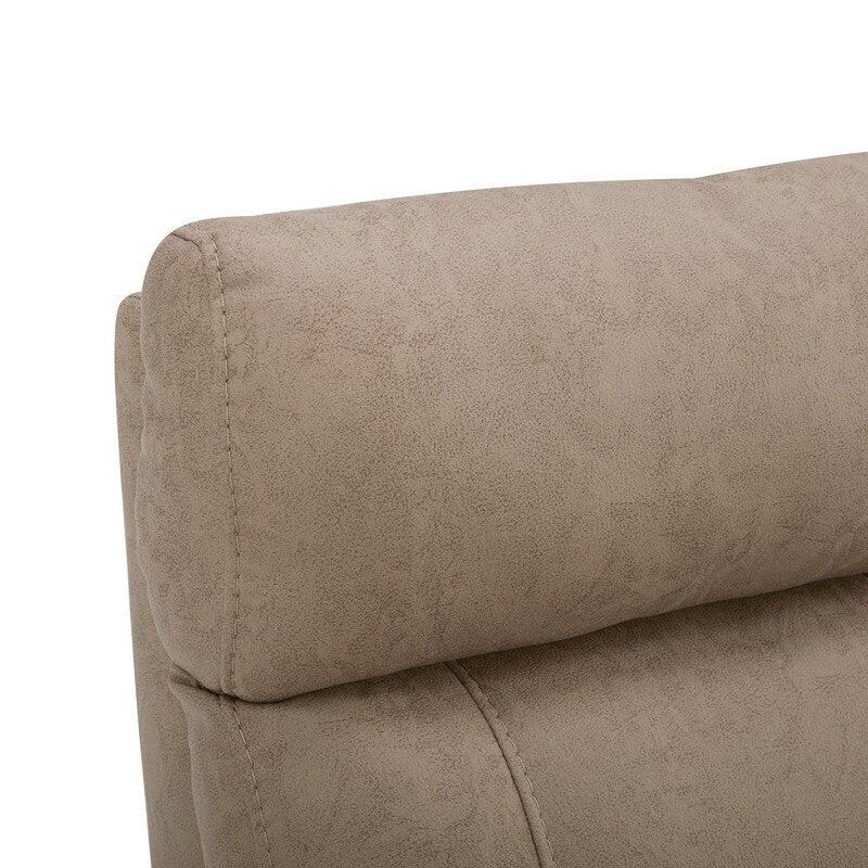 Poltrona reclinabile a dondolo girevole Rowan Power Swivel Glider