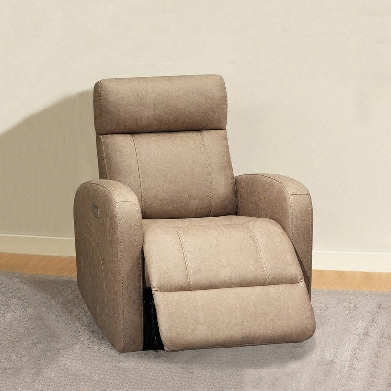 Poltrona reclinabile a dondolo girevole Rowan Power Swivel Glider